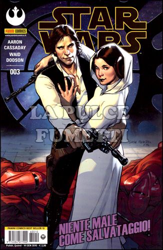 PANINI COMICS BEST SELLER #    10 - STAR WARS 3 - 1A RISTAMPA - NUOVA SERIE